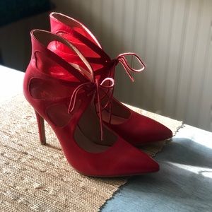 Need eye catching red heels?! See below!